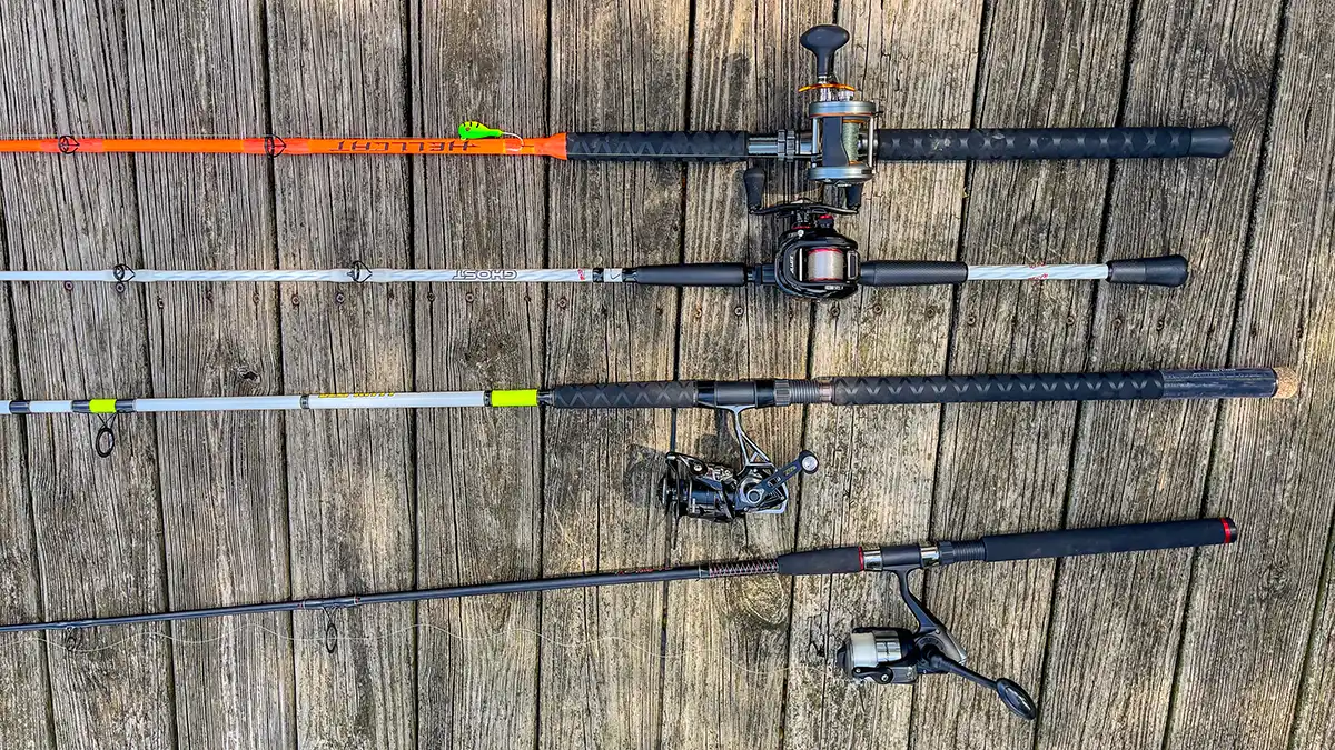 Initial look: Big Cat Fever Rods Medium and Medium Heavy Power. 