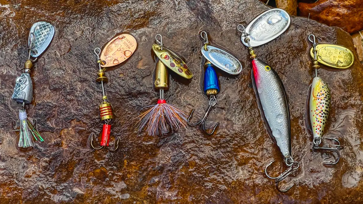 trout inline spinners