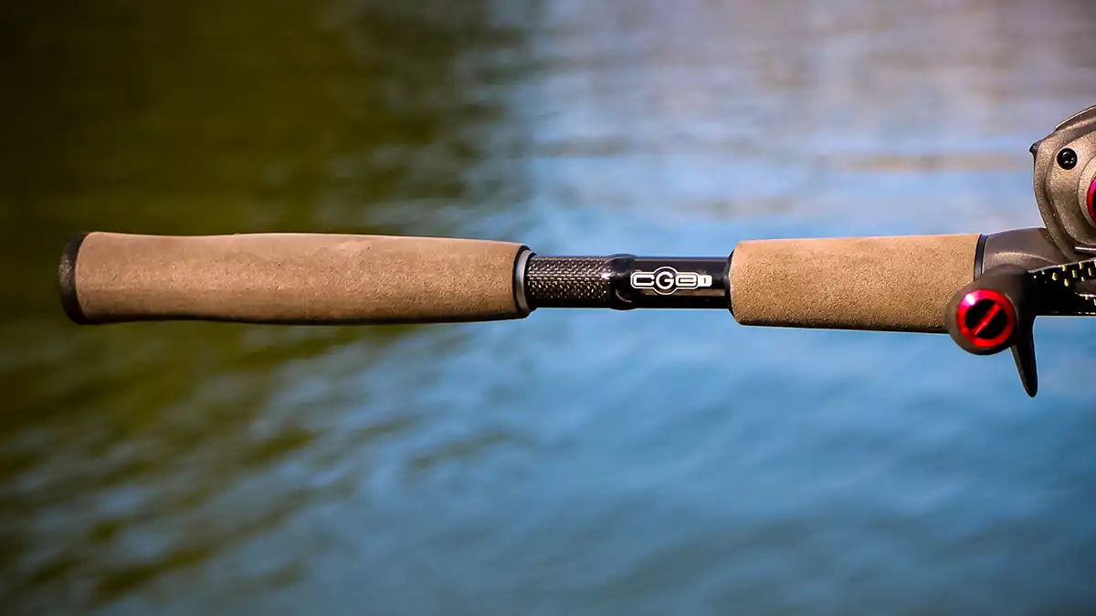 thumbnail image 2 of 13 Fishing Defy Black Baitcast Rods - Tough, High-Performance Fishing Rods For Big Fish & Heavy Cover 2 of 10