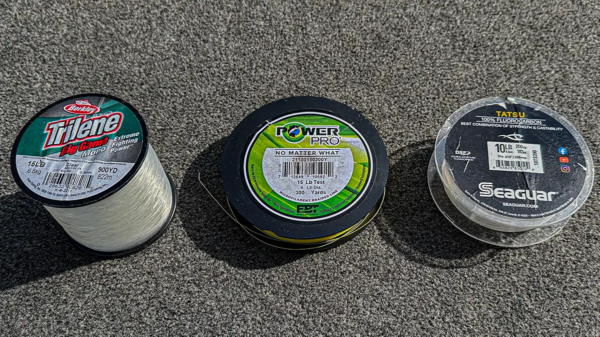 Fishing Line Strength Charts: Monofilament, Fluorocarbon and Braided Line