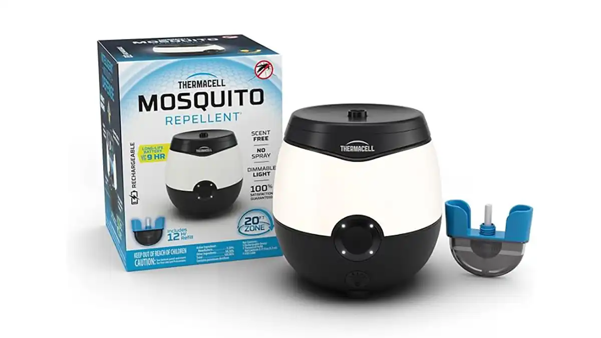 Lighted Thermacell Mosquito repeller
