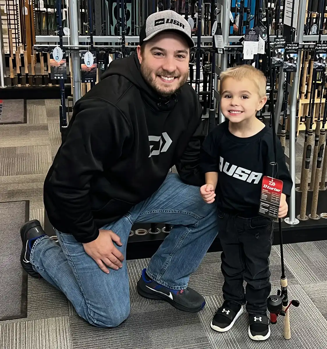FishUSA Pro Shop Offering First 100 Kids Free Rod and Reel on