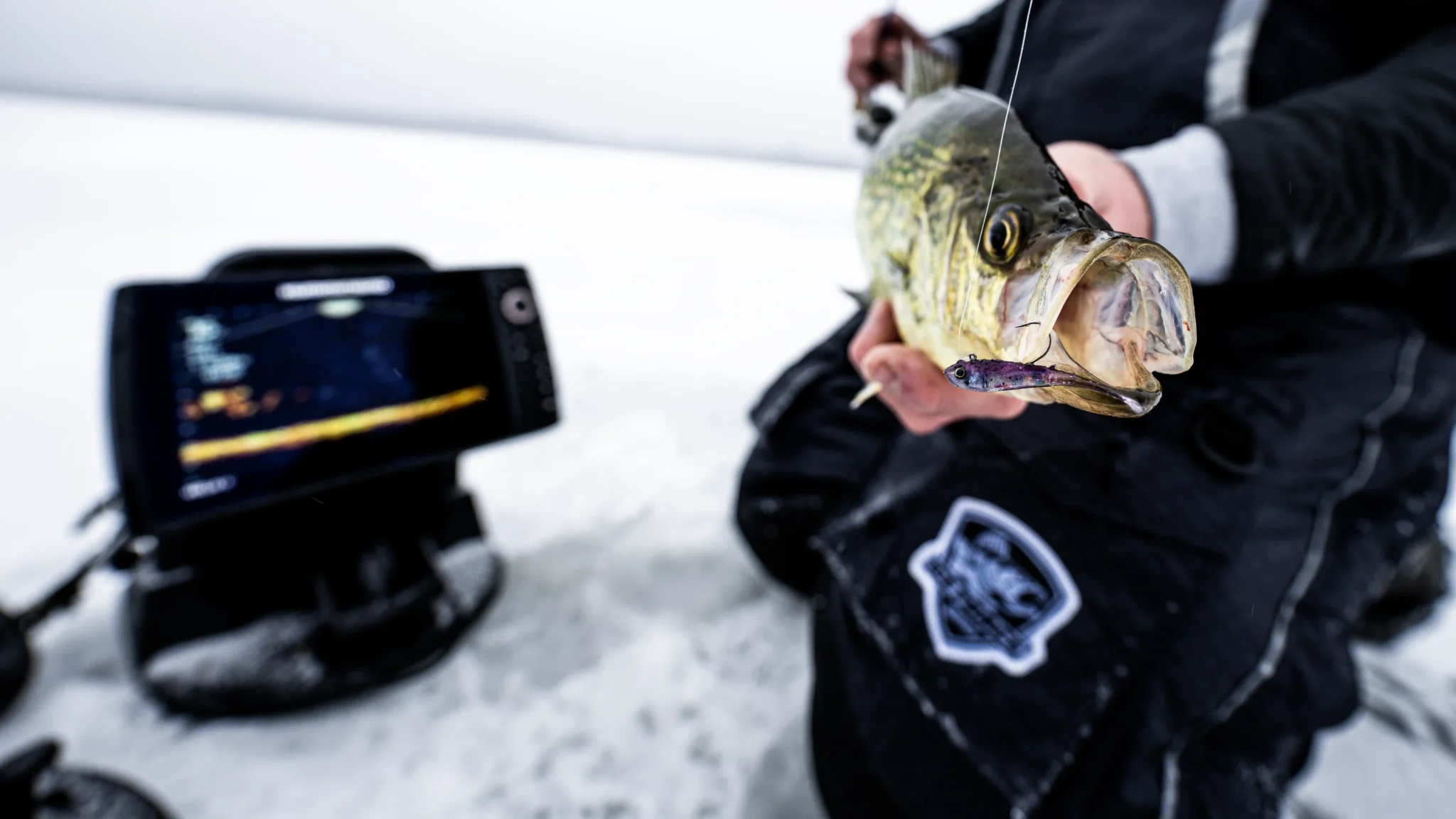 Ice fishing for crappie in small lakes |  Secrets revealed