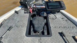 How to Install a Recessed Tray for a Trolling Motor Pedal