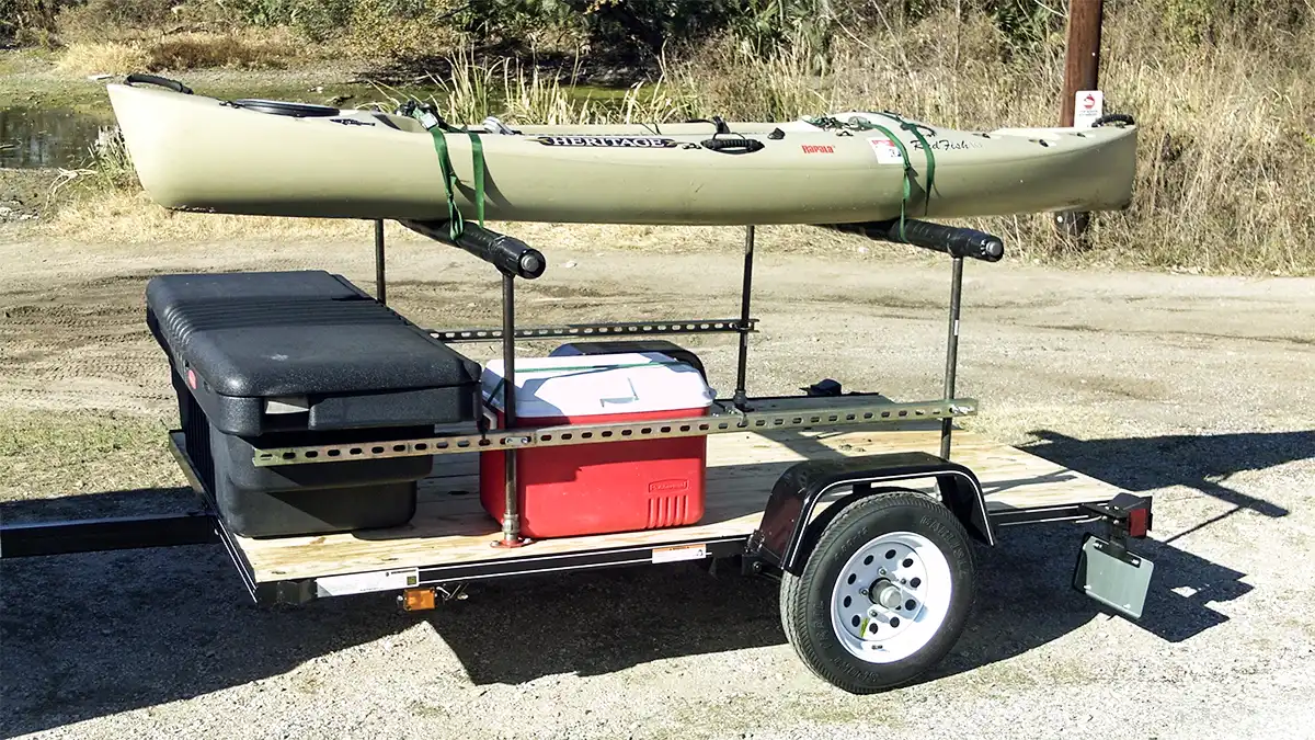 How to select the right kayak trailer  Kayak trailer, Kayaking, Kayak  fishing gear