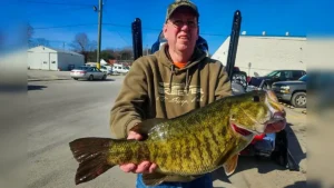Pending Indiana State Record Smallmouth Caught