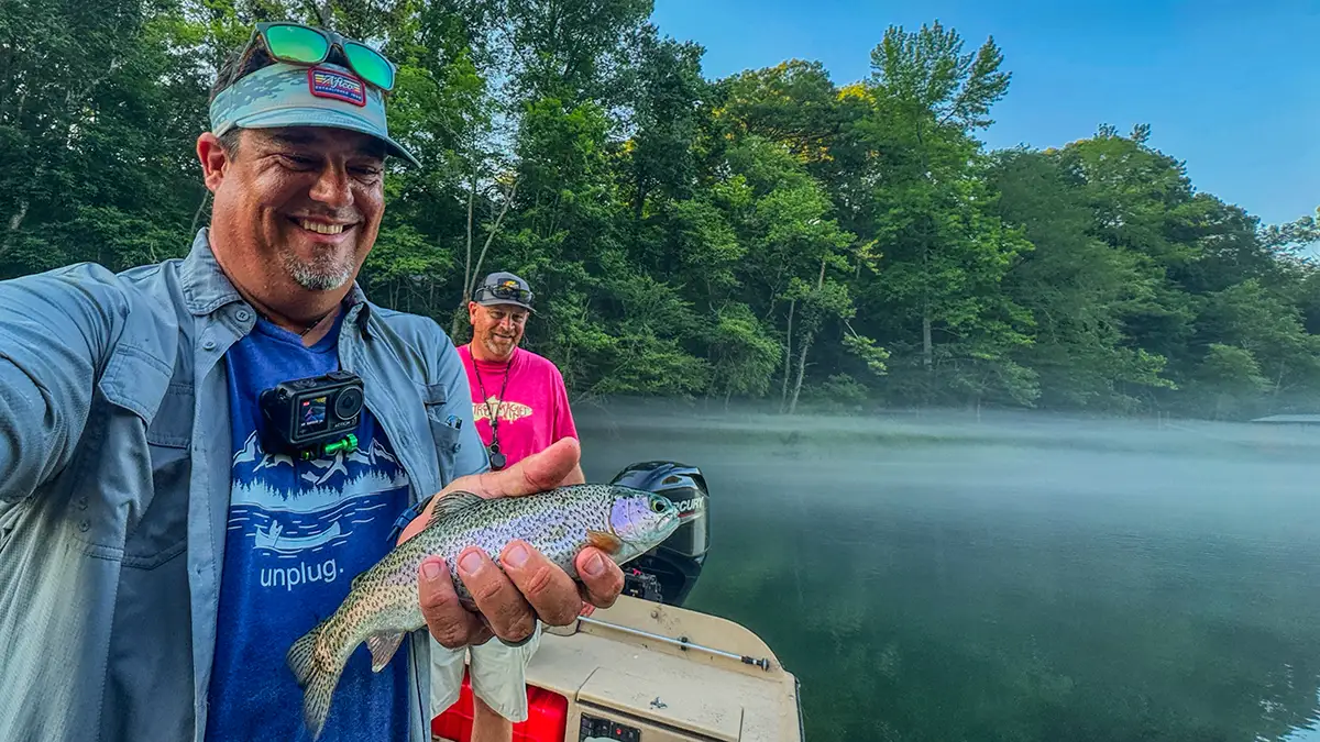 Little Red River trout fishing with Jeff Smith of Trout Magnet