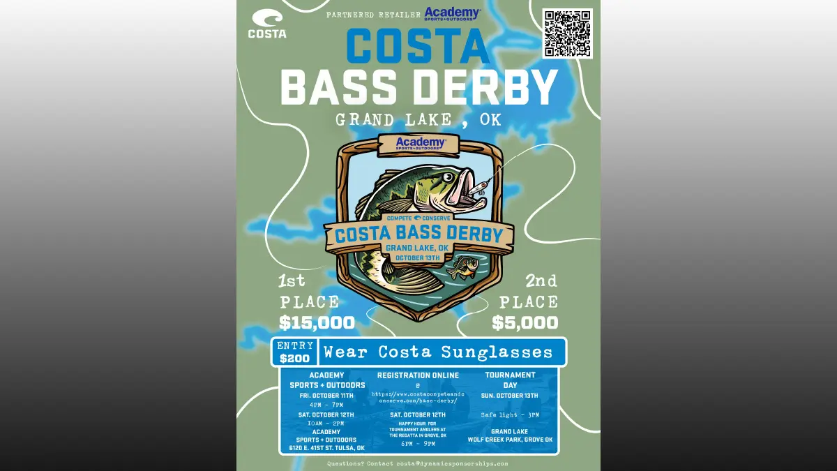 Costa Bass Derby Poster