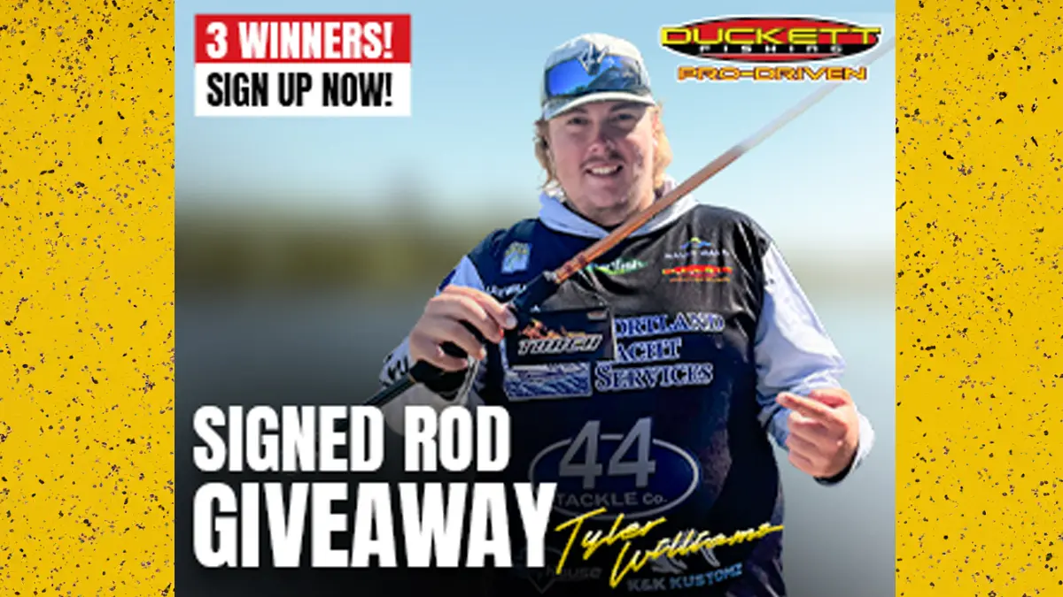 Tyler Williams Signature Series Rod Giveaway