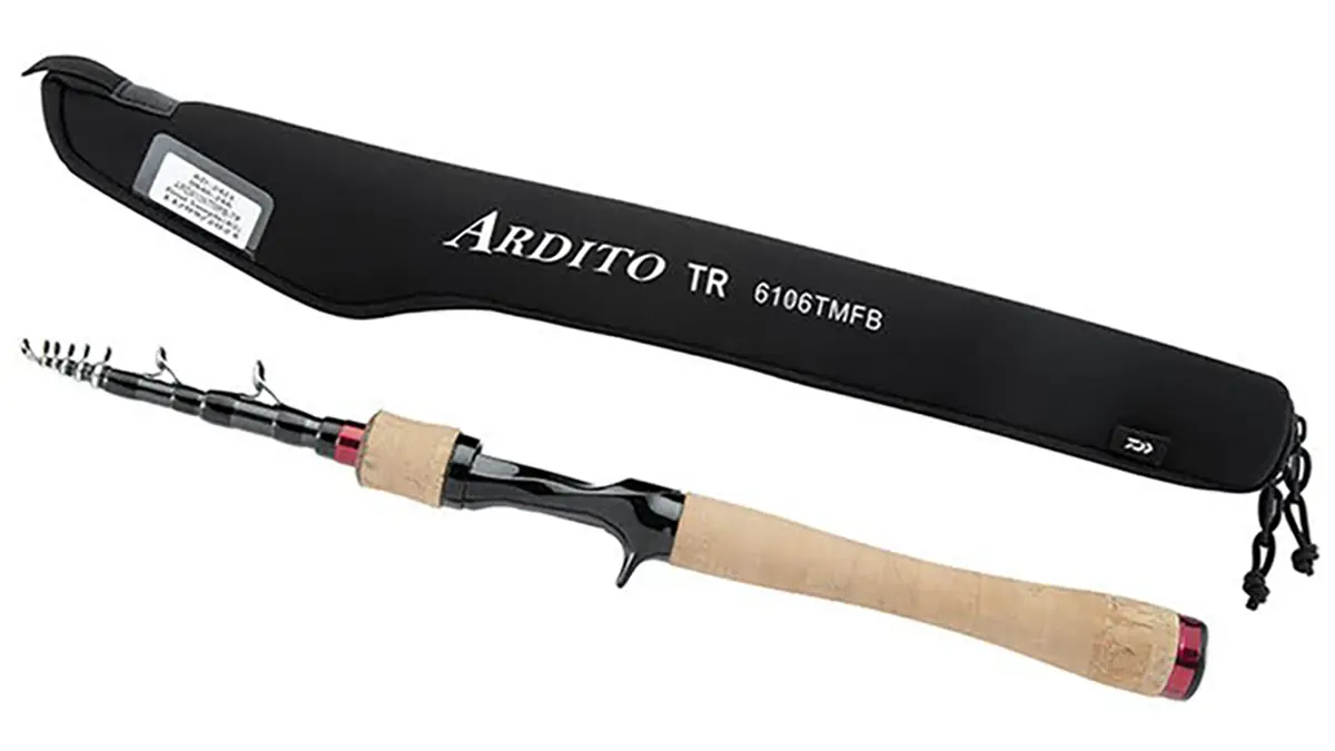 daiwa ardito premium telescoping travel rod