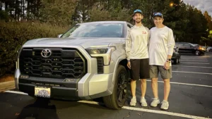 Father and Son Come Together for Toyota Bonus Bucks Owners Tournament