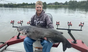 Record Blue Catfish Caught in Wake of Hurricane Helene