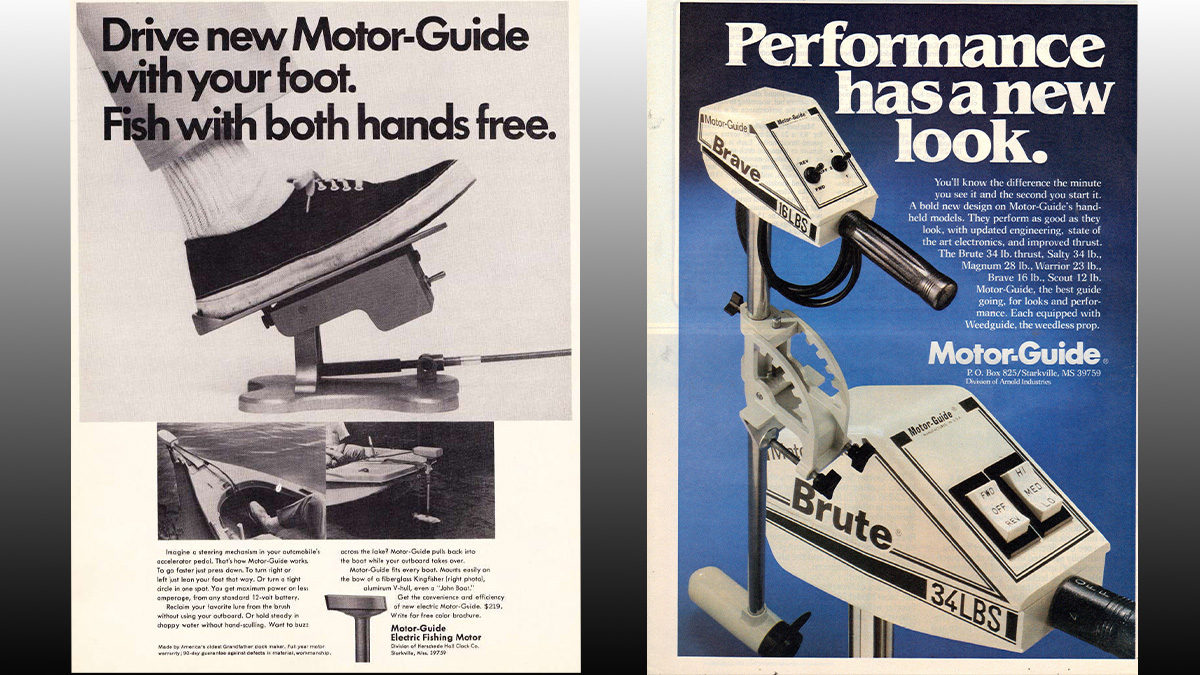 Vintage MotorGuide Ads