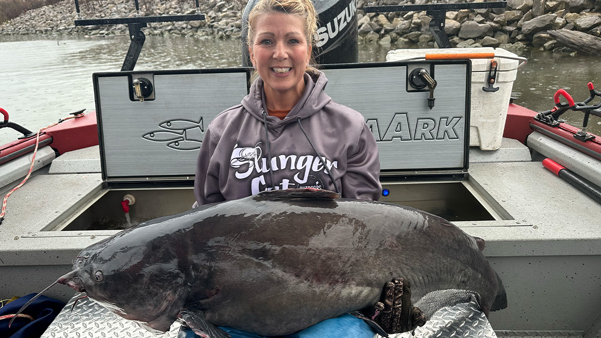 west virginia record blue catfish