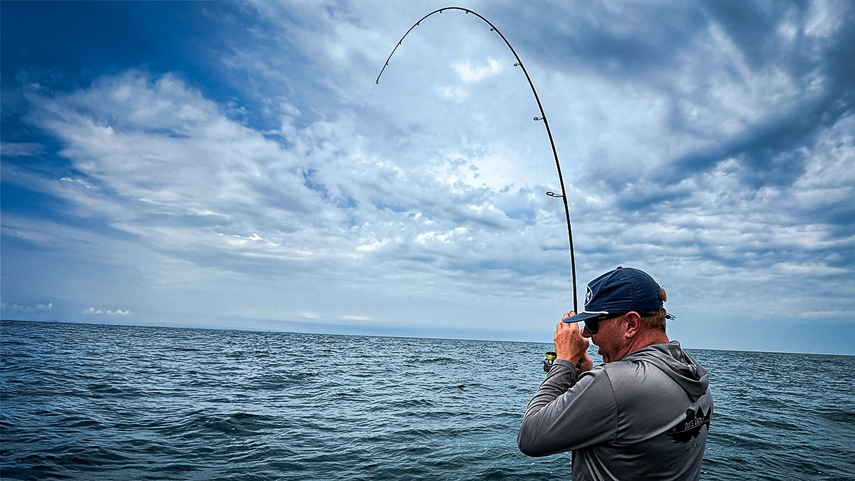 snap jigging suspended walleye