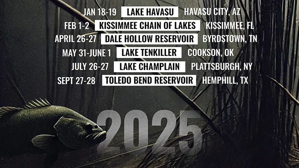 Bassmaster Kayak Series Schedule