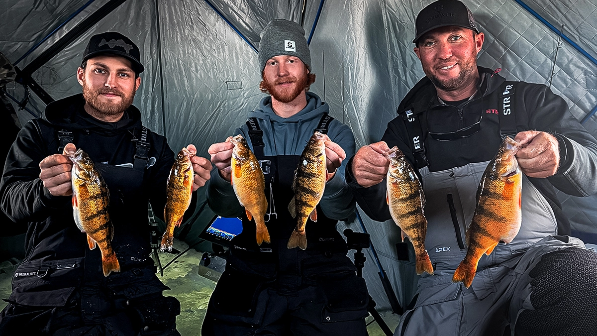 walleye ice fishing