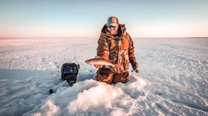 walleye ice fishing