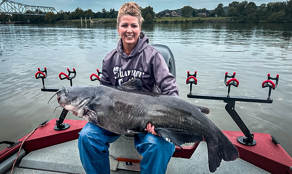 west virginia state record blue catfish