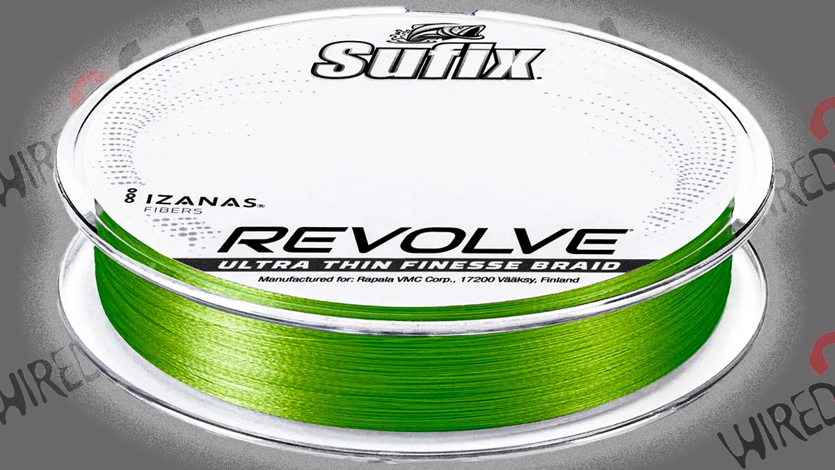 Sufix Revolve Neon Lime Braided Line