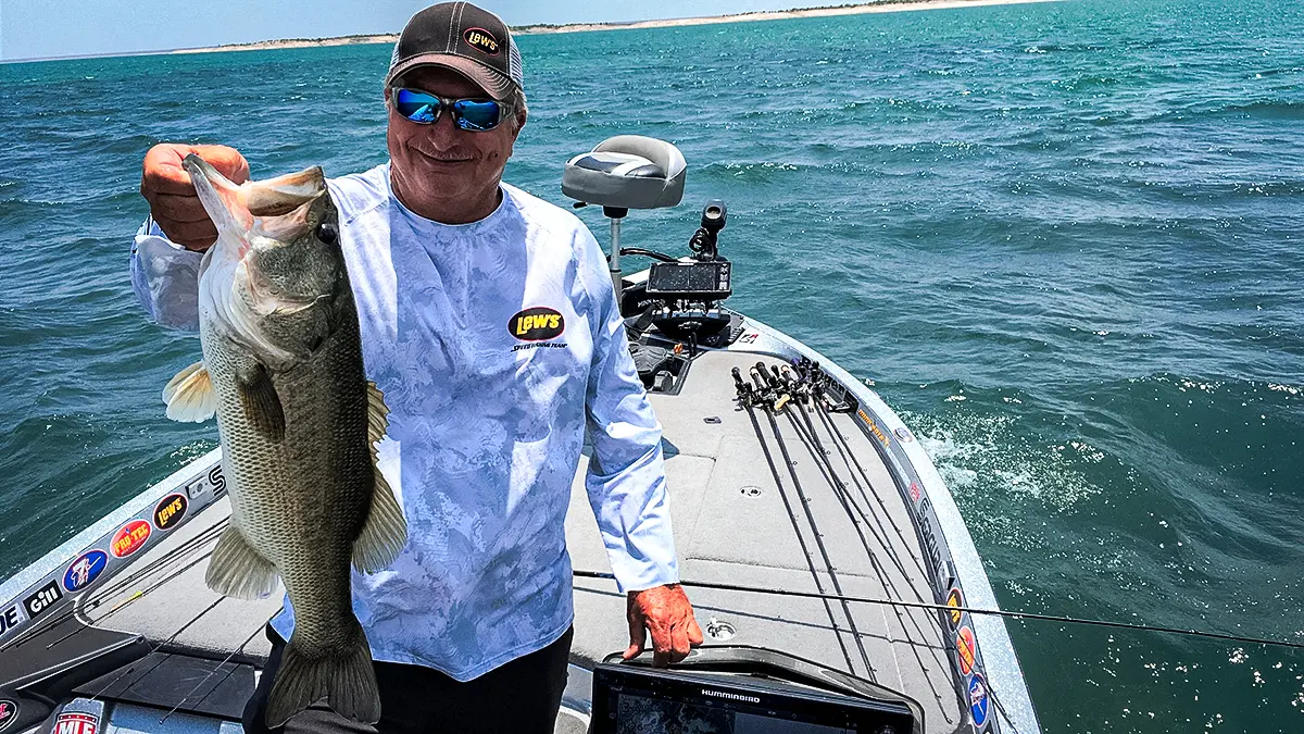 DENNY brauer with a bass