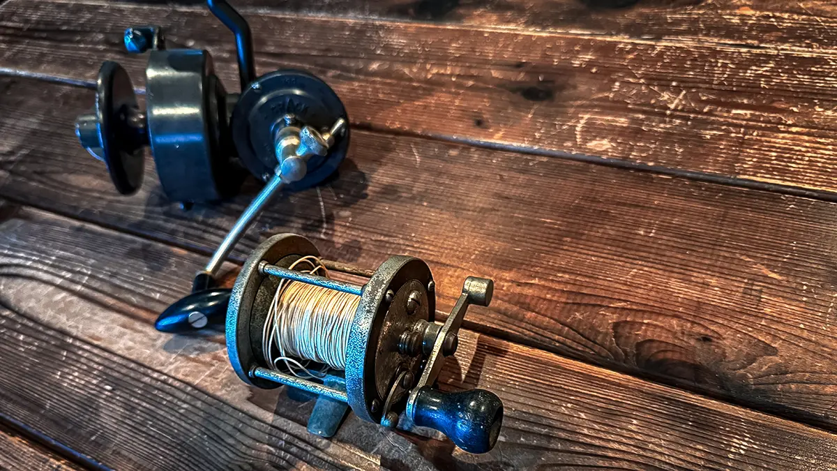 innovations in fishing old reels