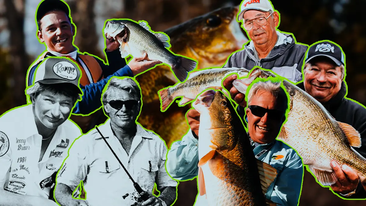 pro anglers then and now