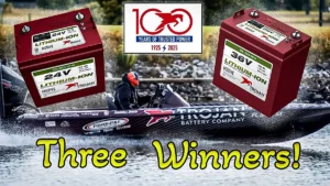 Trojan Lithium Battery Giveaway Winners!