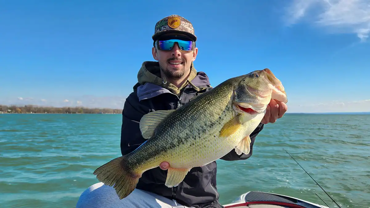 big northern largemouth bass catch