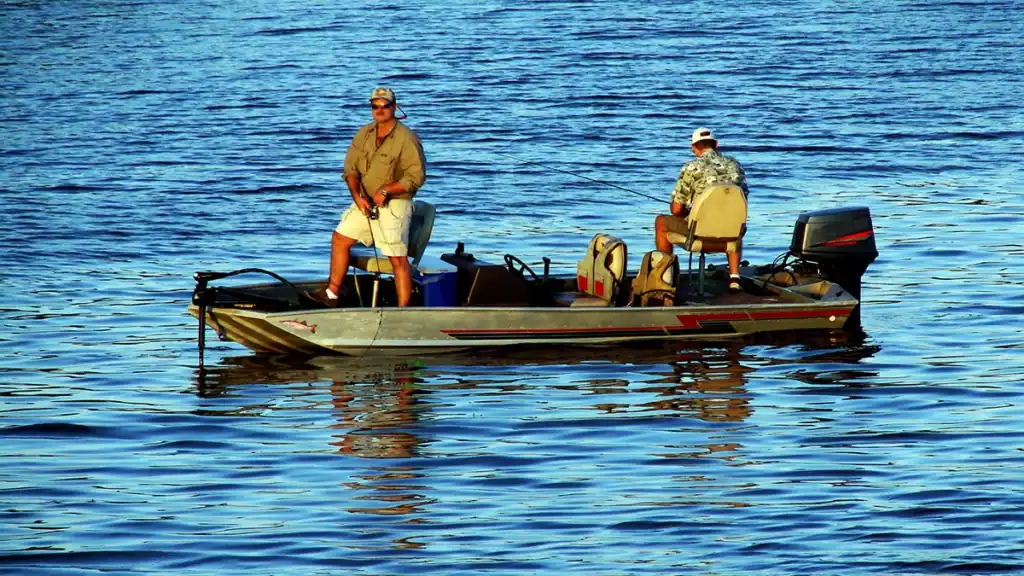 trolling motor and jon boat