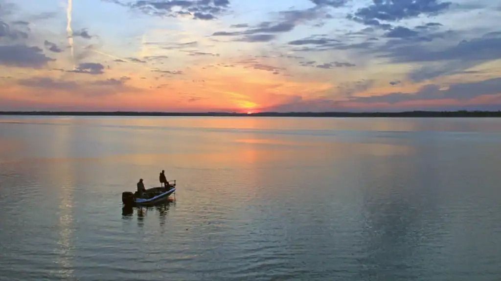 Milford Lake sunset
