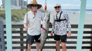 Pier Anglers Land King Mackerel After Shark Bite, Plus Big Tarpon