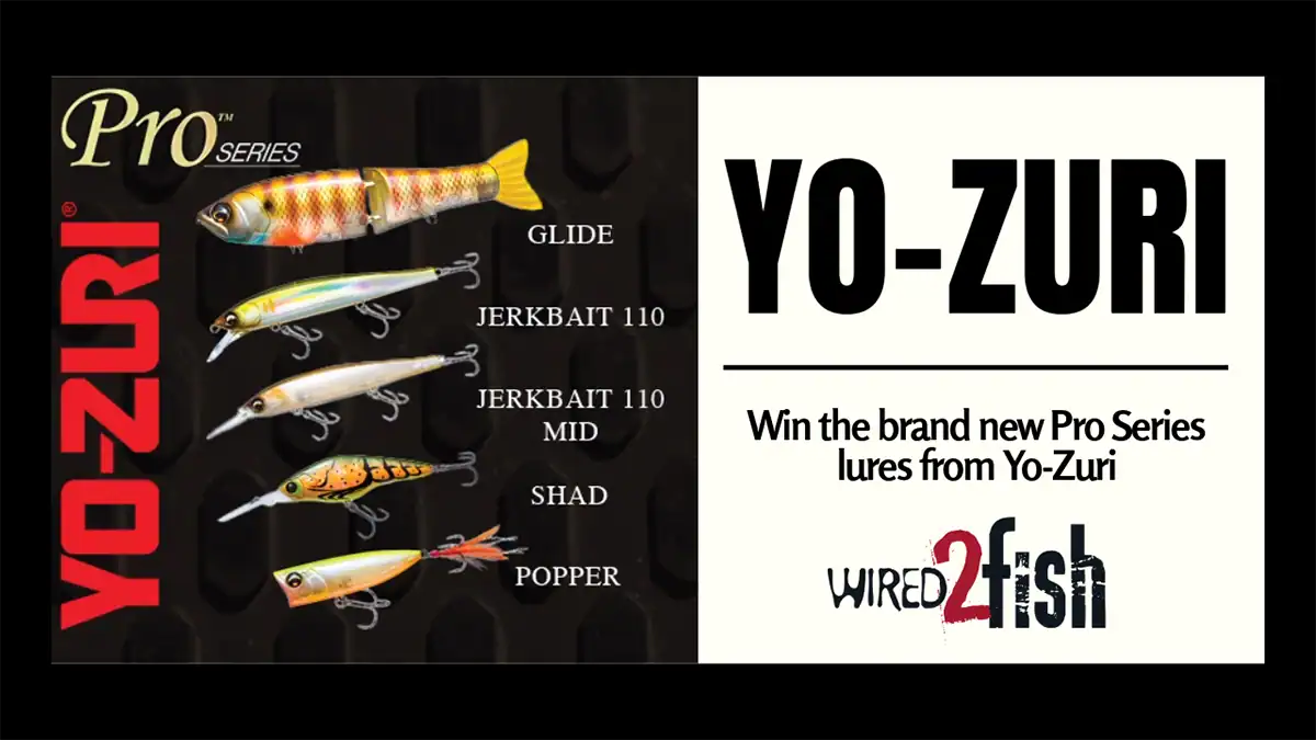 Yo-Zuri Pro Series Lures give away