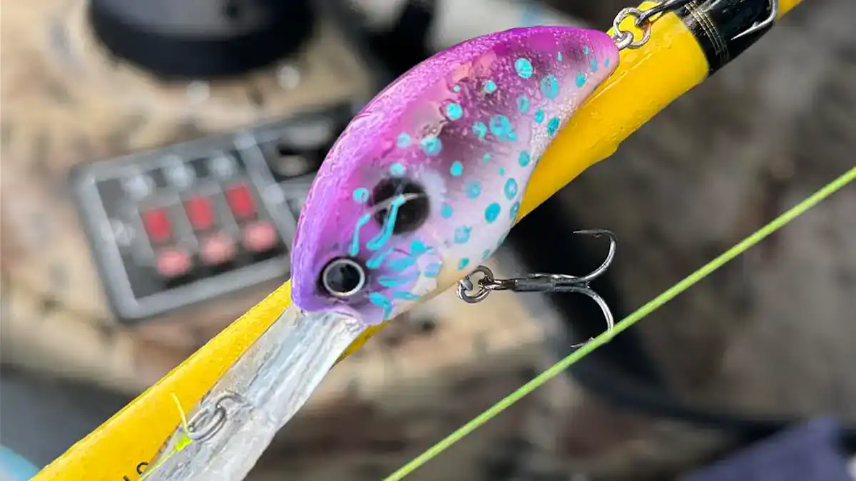 custom painted crankbait for crappie trolling