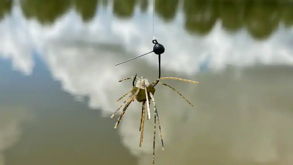 fuzzy bait on wacky rig