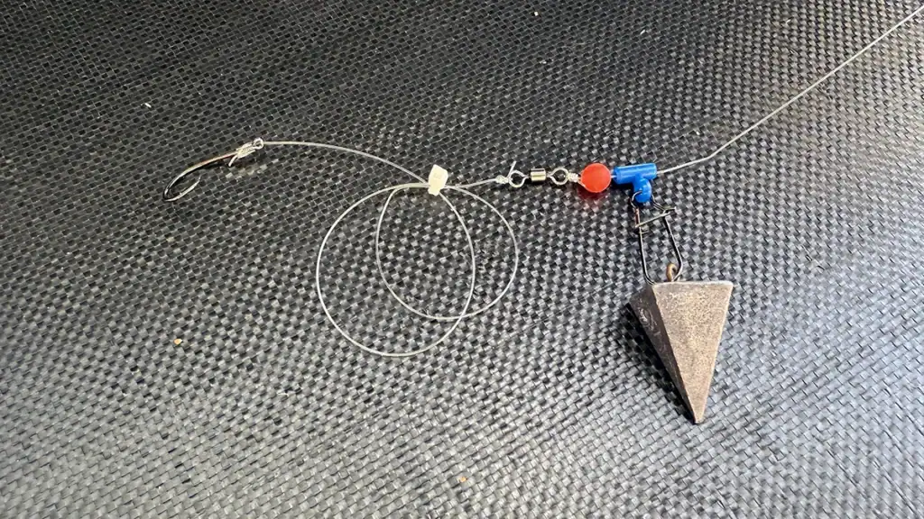 sliding sinker fishfinder rig