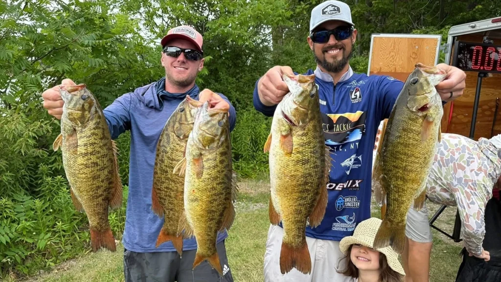 smallmouth bass limit from a tournament