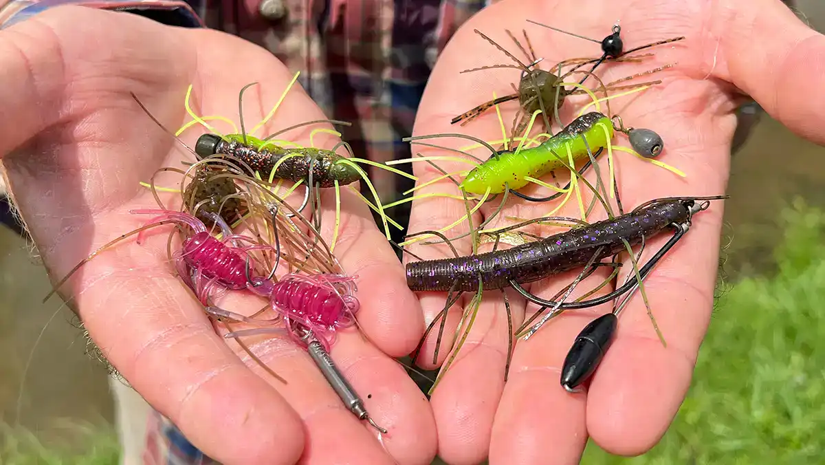 ways to rig fuzzy baits