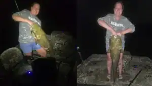 Wife Dethrones Husband with New Idaho Flathead Catfish Record