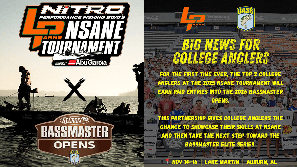 Logan Parks Fishing Foundation Nitro Boats NSANE Tournament