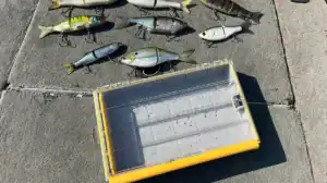 Plano EDGE 3700 Swimbait Box and swimbaits