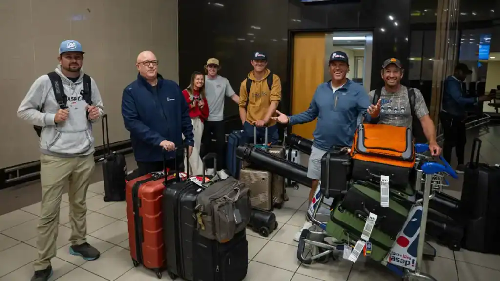 Team USA arrives in South Africa
