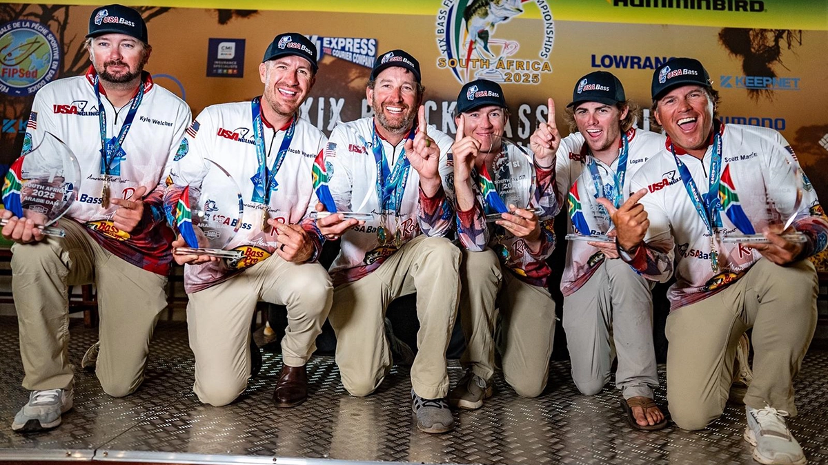 USA bass team wins the 19th annual Black Bass World Championships