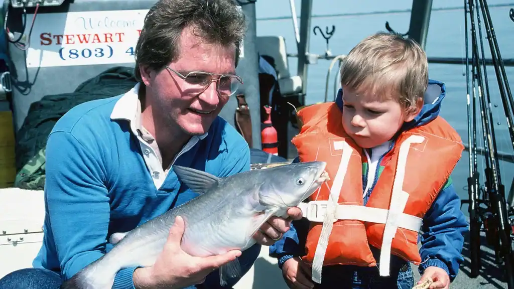 blue catfish catch