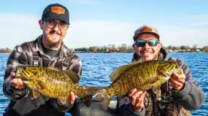 Fall fishing for smallmouth bass