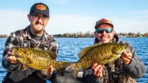 Fall fishing for smallmouth bass