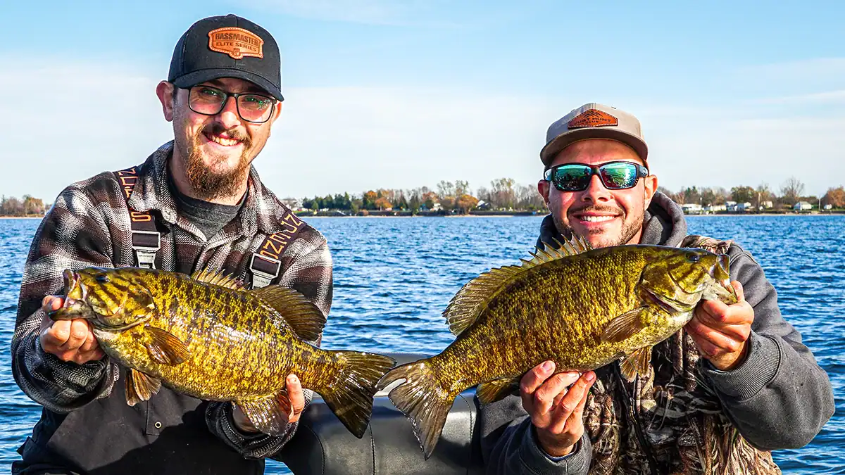 Fall fishing for smallmouth bass