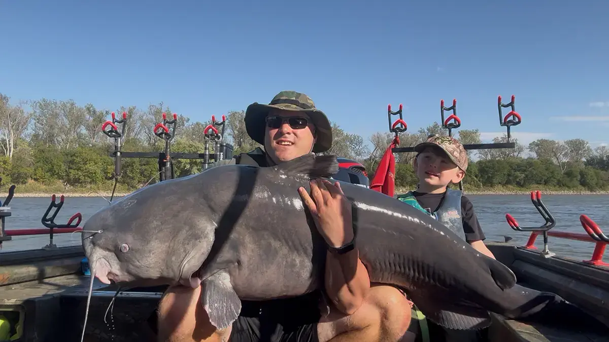 Iowa Record Blue Catfish