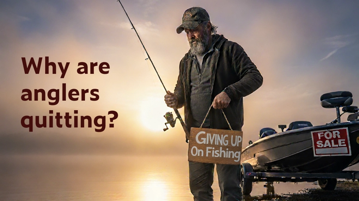 anglers giving up fishing illustration