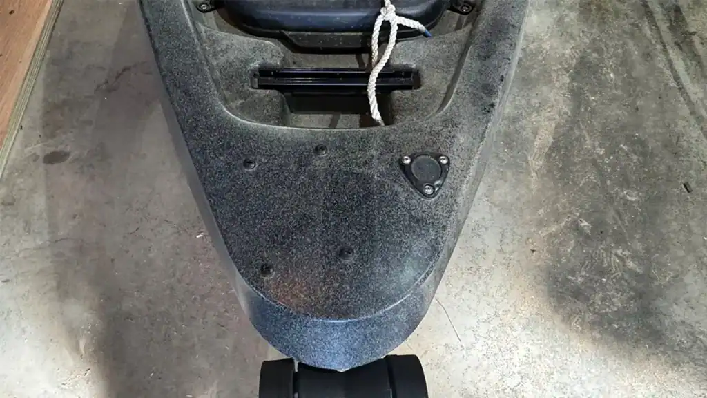 motor ready kayak bow